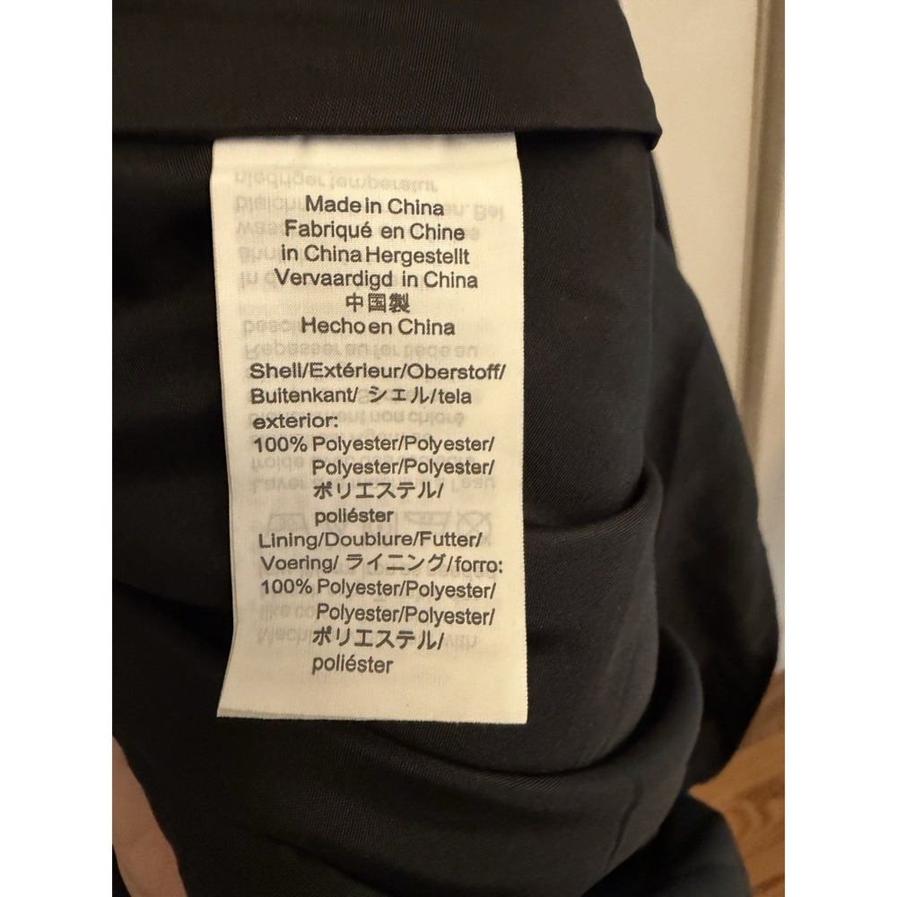 J Crew Mercantile Women's Black Pintucked Bodice Tiered Dress Prairie Size 0 - Picture 3 of 4